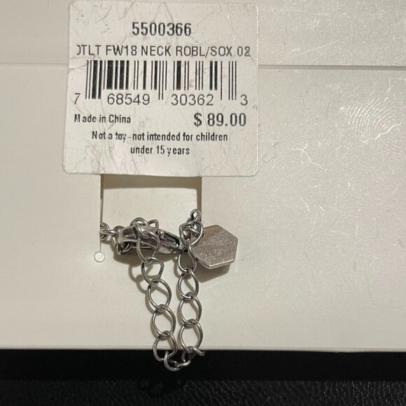 Crystallized by Swarovski blue stone necklace - Picture 2 of 3